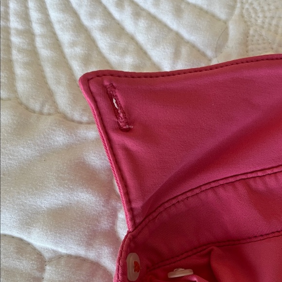 KJUS Women's Golf Pink Button Long Sleeve Shirt-UPF-50+Size-36/S - Picture 15 of 16